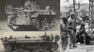 Illustration for article titled The most bizarre experimental tanks ever to roll through a battlefield